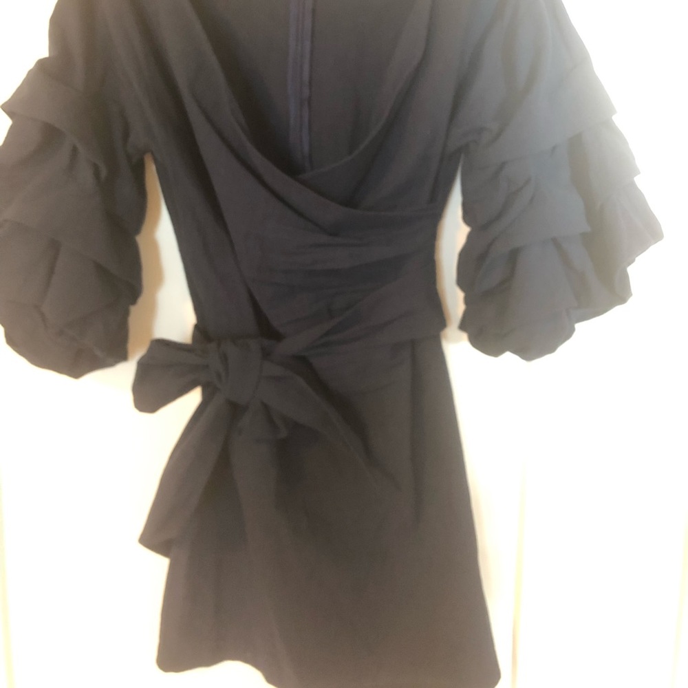 Navy mini dress